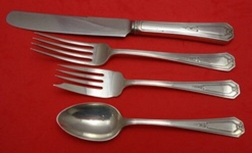 Princess Mary By Wallace Sterling Silver Regular Size Place Setting(s) 4pc