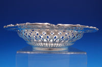 Redlich Co Sterling Silver Basket/Candy Dish Swing Handle Pierced #5288B (#7786)