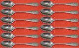 Mount Vernon by Lunt Sterling Silver Place Soup Spoon Set of 12 pcs 7 1/4"