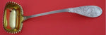 Japanese by Tiffany & Co Sterling Oyster Ladle pie crust edge yellow GW 10 1/2"