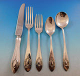 Mount Vernon by Lunt Sterling Silver Flatware Set for 8 Service 41 Pieces