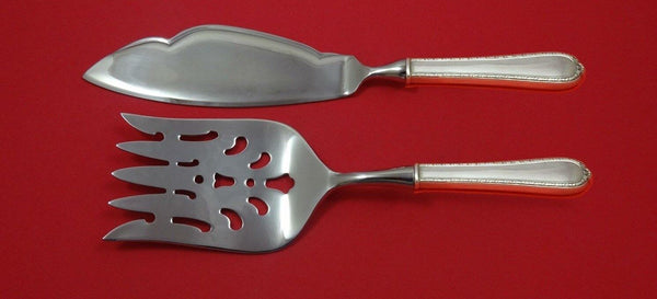 Pine Tree by International Sterling Silver Fish Serving Set 2 Piece Custom HHWS