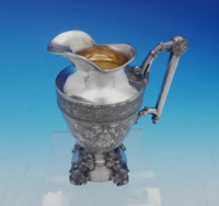 Japanese by Simpson Hall Miller and Co Silverplate Sugar Creamer Set 2pc (#4639)