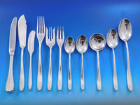 Winterset by Buccellati Italy Sterling Silver Flatware Service Set 103 pieces