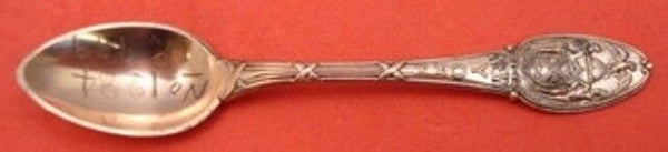 New York City by Tiffany & Co. Copper Sample Demitasse Spoon Oval w/Eagle 4 3/8"