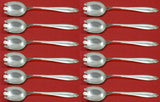 Prelude by International Sterling Silver Ice Cream Dessert Fork Custom Set 12pc