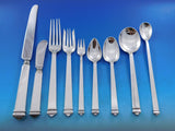 Hampton by Tiffany & Co Sterling Silver Flatware Set 8 Service 75 pieces Dinner