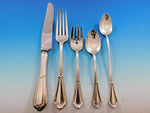 La Salle by Dominick and Haff Sterling Silver Flatware Set Dinner Service 63 Pcs