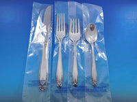 Prelude by International Sterling Silver Flatware Set 8 Service 34 pcs Unused FS