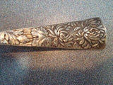Chrysanthemum by Shiebler Sterling Silver Serving Spoon 8 1/4" Silverware