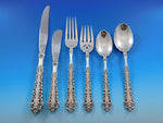 Venetian Scroll by Heirloom Oneida Sterling Silver Flatware Set Service 74 pcs