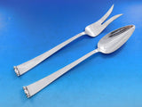 Modern Georgian by Allan Adler Sterling Silver Flatware Set Service 57 pc Dinner