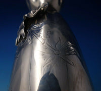 Wood and Hughes Sterling Silver Bud Vase Bright-Cut #87 5 1/2" c.1880 (#5833)