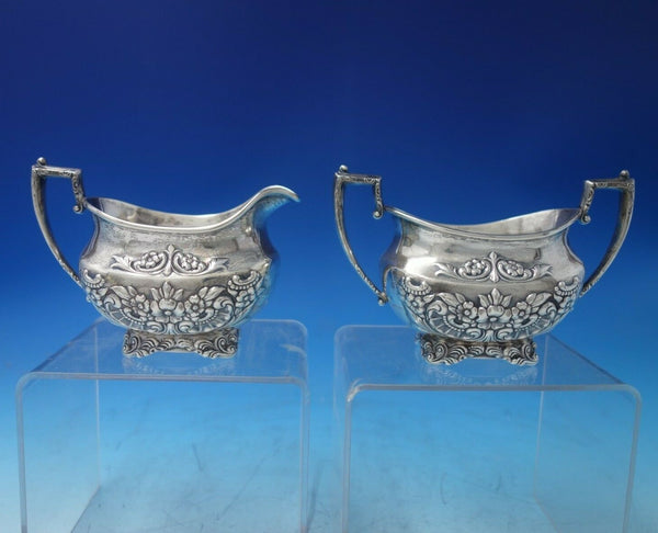 Donatello by Amston Sterling Silver Sugar and Creamer Set 2pc #814 (#5453)
