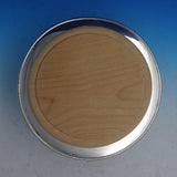 English Sterling Silver Challah / Cheese Board 3/4" x 11 1/4" 18.4 ozt. (#8614)