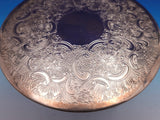Barker - Ellis English Silverplate Round Trivet Ornate 7" (#9196)