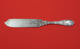 Maryland by Gorham Sterling Silver Cake Saw FH AS brite-cut flowers 9 3/8"