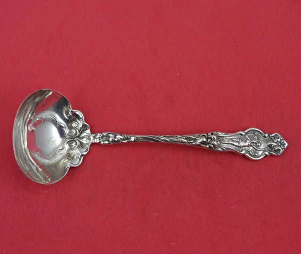 Irian by Wallace Sterling Silver Sauce Ladle 5 1/2" Heirloom Serving Silverware