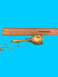 Vermeil Gilt Sterling Tussie Mussie Posey Posy Holder (#J1303)