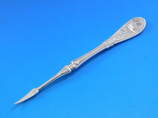 Japanese by Tiffany and Co Sterling Silver Nut Pick 4 7/8" Antique