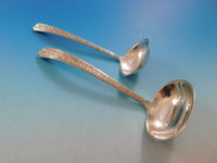 Chased Classic by Lunt Sterling Silver Flatware Set for 12 Service 94 pcs Dinner