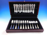 Continental Georg Jensen Sterling Silver Flatware Set 12 Service Dinner 48 pcs