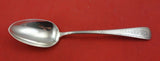 Reeded Edge by Sheibler Sterling Silver Serving Spoon 8 3/4"