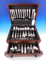 Normandie by Wallace Sterling Silver Flatware Set for 12 Service 117 pcs Floral