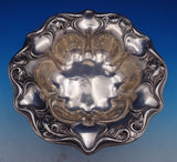 Eton by Wallace Sterling Silver Fruit Bowl with Iris #1164 11 1/4" (#8456)