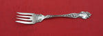 Violet by Wallace Sterling Silver Pasrty Fork  4-tine 6"