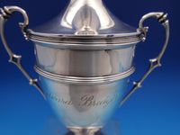 Crichton Bros English Estate Sterling Silver Covered Urn 10" Circa 1917 (#8430)