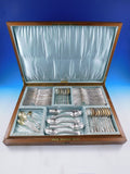 Lap Over Edge by Tiffany and Co Sterling Silver Flatware Set In Box Acid Etched