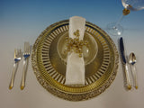 Edgemont Gold by Gorham Sterling Silver Flatware Set 8 Service 38 Pieces Dinner