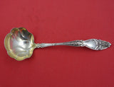 Cloeta by International Sterling Silver Sauce Ladle with Light Gold Wash 5 3/4"