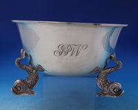 Dolphin by Tuttle Sterling Silver Soup Tureen w/ Large Dolphin Feet #287 (#7309)