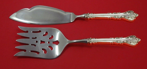 Silver Masterpiece by International Sterling Silver Fish Serving Set Custom Made