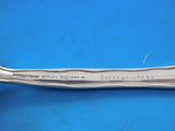 Lap Over Acid Etched by Tiffany Sterling Bouillon Soup Spoon Buffalo Grass 5 1/4
