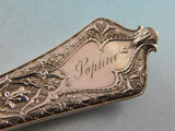Persian by Tiffany and Co. Sterling Silver Pea Spoon Flower Bowl Pierced 8 1/2"