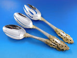 Golden Crown Baroque by Gorham Sterling Silver Flatware Set 105 pieces Dinner