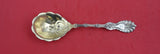 Radiant by Whiting Sterling Silver Sugar Spoon ruffled bowl w/design light GW 7"