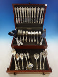 Eloquence by Lunt Sterling Silver Flatware Set 12 Service 70 Pcs Dinner Size