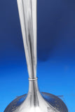 Wilcox and Wagoner Sterling Silver Vase Bright-Cut #5082 12" x 4" (#8879)