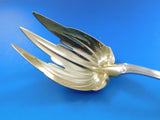Japanese by Tiffany and Co Sterling Silver Salad Serving Fork GW Fluted 9 1/2"