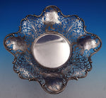 Roger Williams Sterling Silver Fruit Bowl Floral Pierced Chased #768S (#8222)