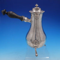 French Sterling Silver Coffee Pot with Wood Handle, Paris c.1781-1789 (#4301)