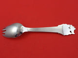 W and S Sorensen Danish Sterling Silver Ice Cream Fork "Emperor's New Suit" Orig