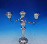 Radiant Rose by International Sterling Silver Candelabra 3-Light #N284 (#3888)
