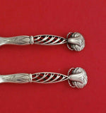 Ornamental #83 by Georg Jensen Sterling Silver Salad Serving Set 2pc AS 7 1/2"