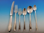 Leonore by Manchester Sterling Silver Flatware Set for 8 Service 52 pcs Dinner