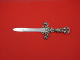 Shiebler Sterling Silver Paper Knife with 3-D Cast Openwork Handle #5189 9 1/2"